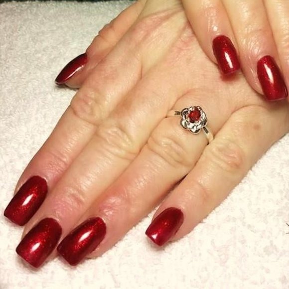 Red Amethyst Ring - Picture 6 of 7